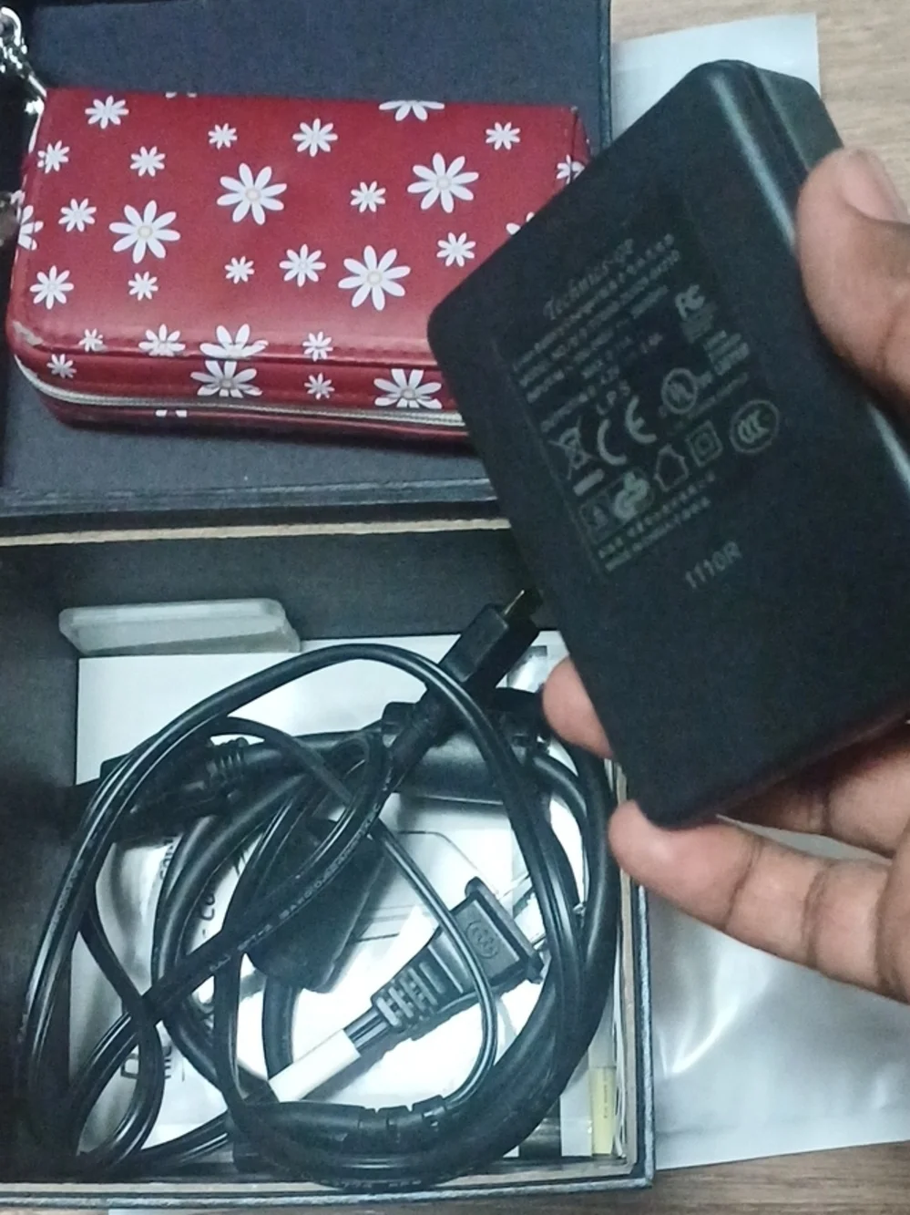 Digital Camcorder with Flip Screen - Black and Red